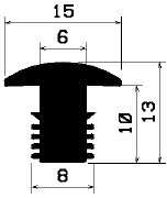 8560370KG - rubber profiles - Cover and T-profiles 8560370KG - rubber profiles - Cover and T-profiles