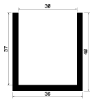 TU1- 1353 - rubber profiles - U shape profiles TU1- 1353 - rubber profiles - U shape profiles