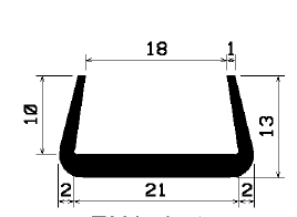 TU1- 1497 - rubber profiles - U shape profiles TU1- 1497 - rubber profiles - U shape profiles