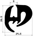 KL 1532 - stabilizing EPDM profiles - Stabilizing and stretcher profiles KL 1532 - stabilizing EPDM profiles - Stabilizing and stretcher profiles