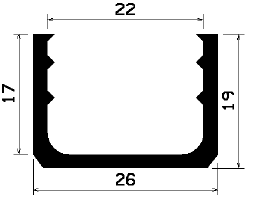 TU1- 1535 - rubber profiles - U shape profiles TU1- 1535 - rubber profiles - U shape profiles