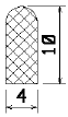 MZS 25669 - EPDM sponge profiles - Semi-circle, D-profiles MZS 25669 - EPDM sponge profiles - Semi-circle, D-profiles