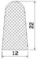 MZS 25672 - EPDM sponge profiles - Semi-circle, D-profiles MZS 25672 - EPDM sponge profiles - Semi-circle, D-profiles