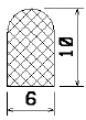MZS 25516 - EPDM sponge profiles - Semi-circle, D-profiles MZS 25516 - EPDM sponge profiles - Semi-circle, D-profiles