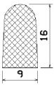 MZS 25521 - EPDM sponge profiles - Semi-circle, D-profiles MZS 25521 - EPDM sponge profiles - Semi-circle, D-profiles