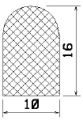 MZS 25522 - EPDM sponge profiles - Semi-circle, D-profiles MZS 25522 - EPDM sponge profiles - Semi-circle, D-profiles