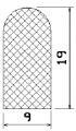 MZS 25528 - EPDM sponge profiles - Semi-circle, D-profiles MZS 25528 - EPDM sponge profiles - Semi-circle, D-profiles