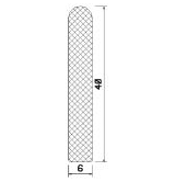 MZS 25531 - EPDM sponge profiles - Semi-circle, D-profiles MZS 25531 - EPDM sponge profiles - Semi-circle, D-profiles