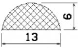 MZS 25537 - EPDM sponge profiles - Semi-circle, D-profiles MZS 25537 - EPDM sponge profiles - Semi-circle, D-profiles