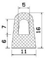 MZS 25556 - EPDM sponge profiles - Semi-circle, D-profiles MZS 25556 - EPDM sponge profiles - Semi-circle, D-profiles