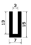 TU1- 1599 - rubber profiles - U shape profiles TU1- 1599 - rubber profiles - U shape profiles