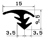 FA 1675 - rubber profiles - Cover and T-profiles FA 1675 - rubber profiles - Cover and T-profiles