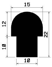 FA 1701 - rubber profiles - Cover and T-profiles FA 1701 - rubber profiles - Cover and T-profiles