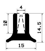 TU1- 1827 - rubber profiles - U shape profiles TU1- 1827 - rubber profiles - U shape profiles