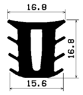 8040360KG - rubber profiles - Cover and T-profiles 8040360KG - rubber profiles - Cover and T-profiles