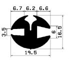 KL 1834 - stabilizing EPDM profiles - Stabilizing and stretcher profiles KL 1834 - stabilizing EPDM profiles - Stabilizing and stretcher profiles