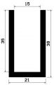 TU1- 0899 - rubber profiles - U shape profiles TU1- 0899 - rubber profiles - U shape profiles