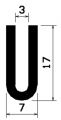 TU1- 0905 - rubber profiles - U shape profiles TU1- 0905 - rubber profiles - U shape profiles