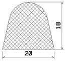 MZS 25765 - EPDM sponge profiles - Semi-circle, D-profiles MZS 25765 - EPDM sponge profiles - Semi-circle, D-profiles