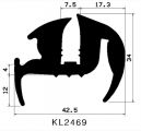 KL 2469 - stabilizing EPDM profiles - Stabilizing and stretcher profiles KL 2469 - stabilizing EPDM profiles - Stabilizing and stretcher profiles