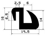 KL 2162 - stabilizing EPDM profiles - Stabilizing and stretcher profiles KL 2162 - stabilizing EPDM profiles - Stabilizing and stretcher profiles