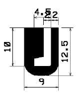 TU1- 2191 - rubber profiles - U shape profiles TU1- 2191 - rubber profiles - U shape profiles