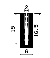 TU1- 2192 - silicone profiles - U shape profiles TU1- 2192 - silicone profiles - U shape profiles