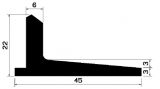 Wi 2201 - rubber profiles - Angle shape profiles Wi 2201 - rubber profiles - Angle shape profiles