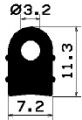 HR 2286 - EPDM rubber profiles - Semi-circle, D-profiles HR 2286 - EPDM rubber profiles - Semi-circle, D-profiles