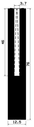 TU1- 2350 - rubber profiles - U shape profiles TU1- 2350 - rubber profiles - U shape profiles