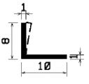 Wi 2386 - rubber profiles - Angle shape profiles Wi 2386 - rubber profiles - Angle shape profiles