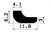 Wi 2406 - rubber profiles - Angle shape profiles Wi 2406 - rubber profiles - Angle shape profiles