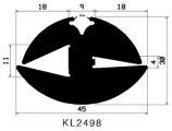 KL 2498 - stabilizing EPDM profiles - Stabilizing and stretcher profiles KL 2498 - stabilizing EPDM profiles - Stabilizing and stretcher profiles