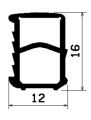Z1 -1897 - rubber profile - Door-frame profiles Z1 -1897 - rubber profile - Door-frame profiles