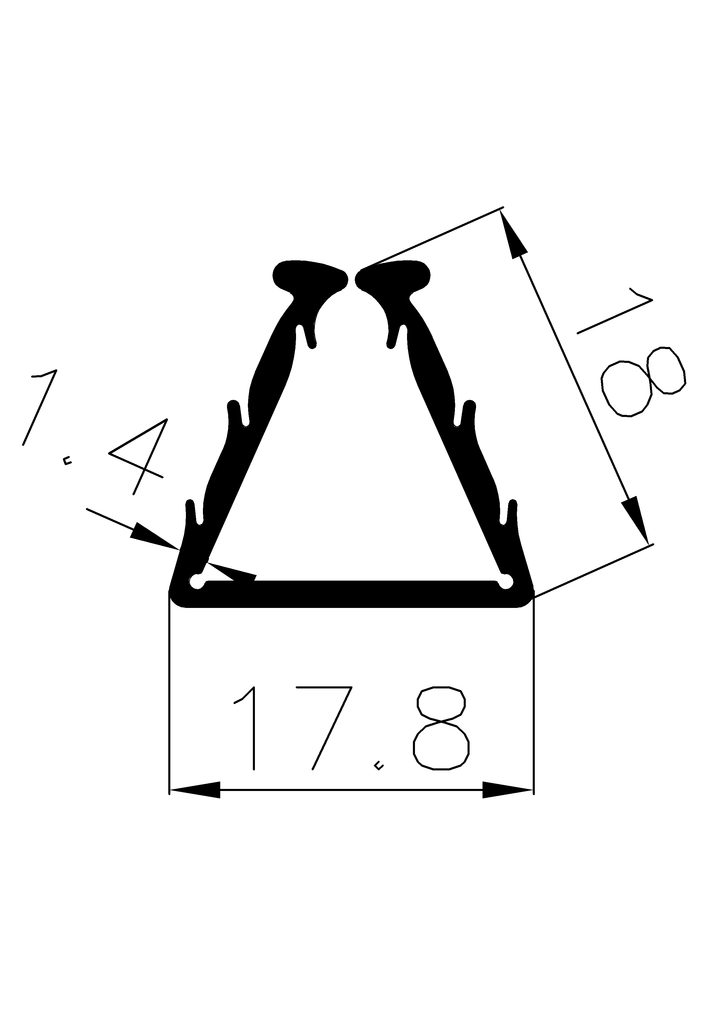9810370KG - rubber profiles - U shape profiles 9810370KG - rubber profiles - U shape profiles