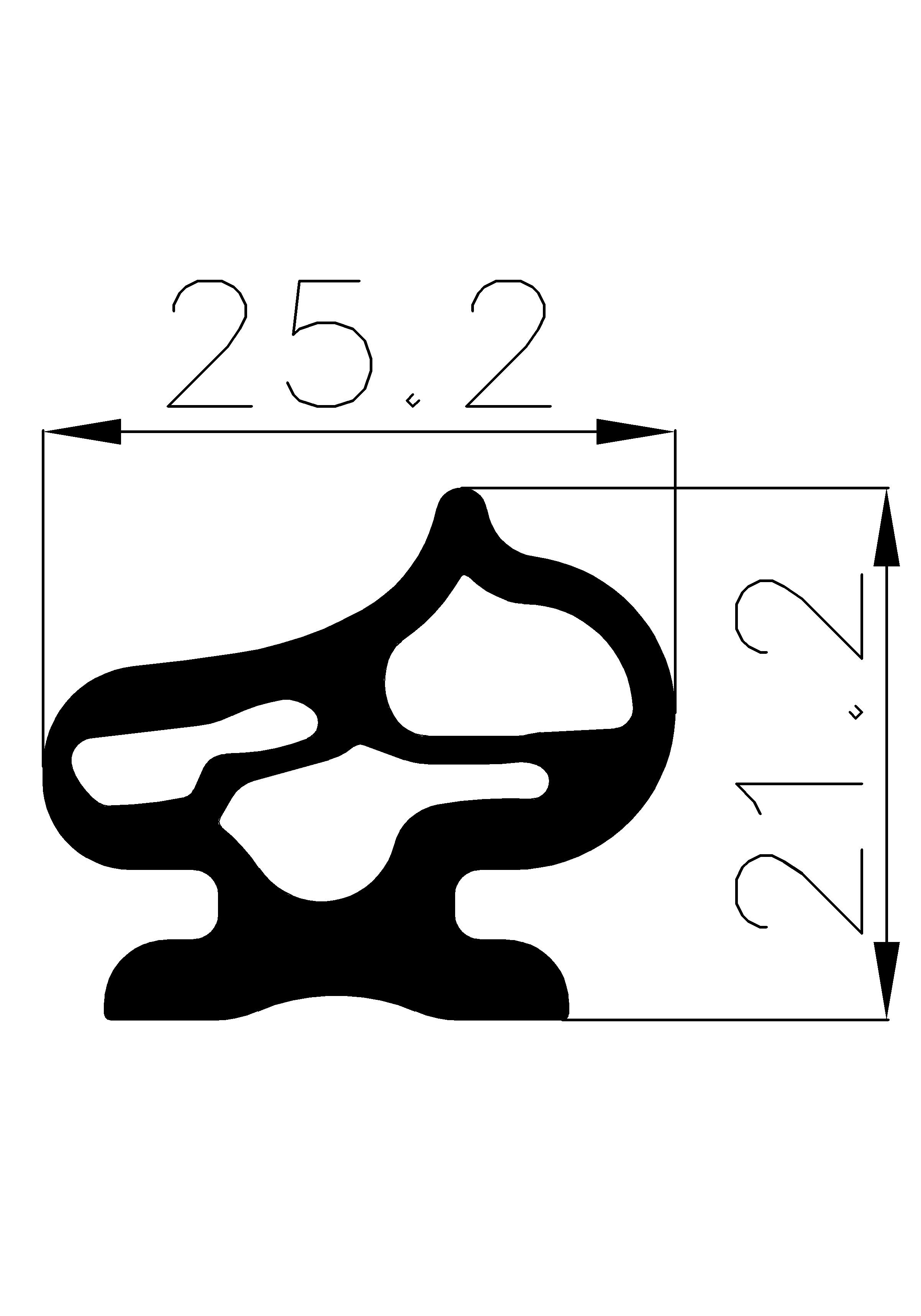 9900365KG - rubber profile - Door-frame profiles 9900365KG - rubber profile - Door-frame profiles