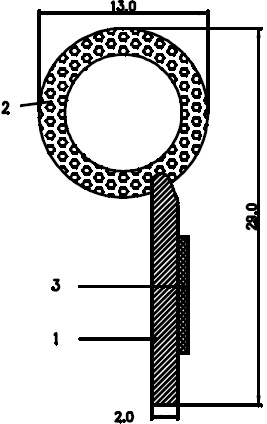B_COEX013 - coextruded profiles - Flag or 'P' profiles B_COEX013 - coextruded profiles - Flag or 'P' profiles