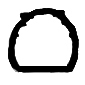 HR - G122 10×10 mm - EPDM rubber profiles - Semi-circle, D-profiles HR - G122 10×10 mm - EPDM rubber profiles - Semi-circle, D-profiles