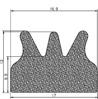 MZS - G289 17×12 mm - Crown profiles MZS - G289 17×12 mm - Crown profiles