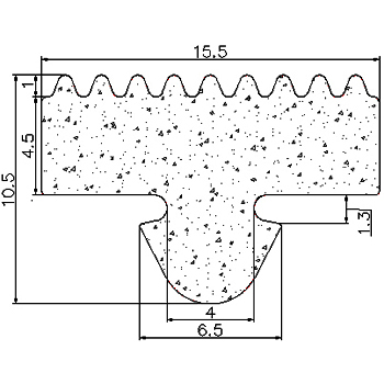 MZS - G478 10,5×15,5 mm - Crown profiles MZS - G478 10,5×15,5 mm - Crown profiles