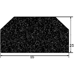 SO - G515 55×25 mm - Other gasket profiles SO - G515 55×25 mm - Other gasket profiles