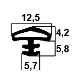Z1 - G577 - silicone rubber profiles - Door-frame profiles Z1 - G577 - silicone rubber profiles - Door-frame profiles