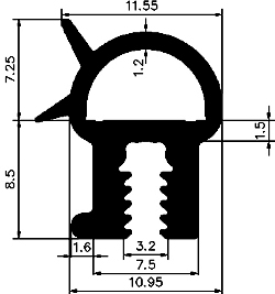 Z1 - G613 - silicone rubber profiles - Door-frame profiles Z1 - G613 - silicone rubber profiles - Door-frame profiles