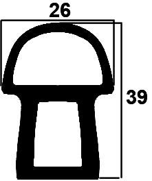 Z1 - G626 - silicone rubber profiles - Door-frame profiles Z1 - G626 - silicone rubber profiles - Door-frame profiles