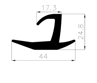 11830365KG - rubber profiles - Cover and T-profiles 11830365KG - rubber profiles - Cover and T-profiles