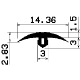 FA 1526 - rubber profiles - Cover and T-profiles FA 1526 - rubber profiles - Cover and T-profiles