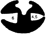 1B= 25 m KL 0264 - stretcher EPDM profiles - Stabilizing and stretcher profiles 1B= 25 m KL 0264 - stretcher EPDM profiles - Stabilizing and stretcher profiles