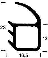 Z1 -1015 - rubber profile - Door-frame profiles Z1 -1015 - rubber profile - Door-frame profiles
